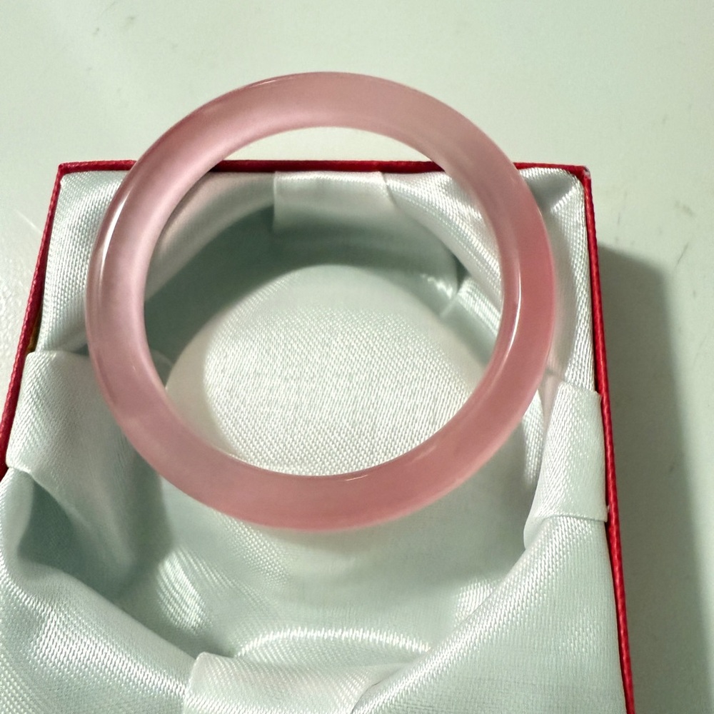 Elegant Pink Bangle Bracelet